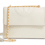 white and gold clutch purse
