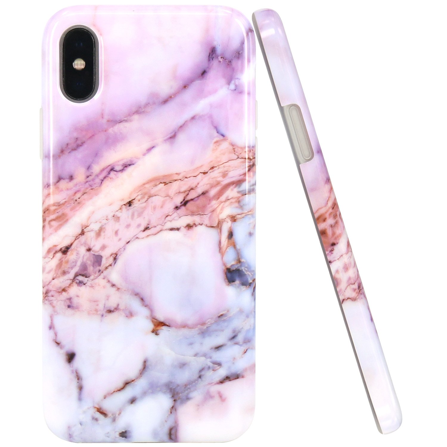 pink-colored marble phone case